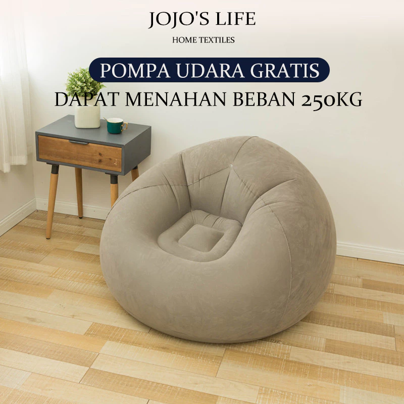 Bean Bag Dewasa Single Sofa Minimalis Sofa Millenial Bean Bag portabel Sofa Santai Angin Waterproof